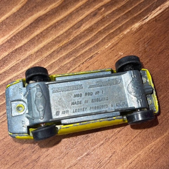 Matchbox® SuperFast Mod Rod No.1 ©1971 Made In England Lesney Products. - Picture 4 of 5
